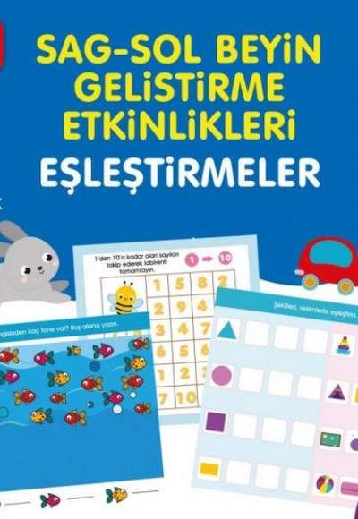 Sağ-Sol Beyin Geliştirme Etkinlikleri -  Eşleştirmeler