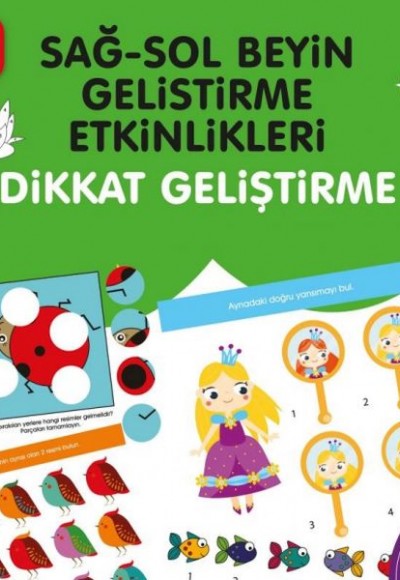 Sağ-Sol Beyin Geliştirme Etkinlikleri -  Dikkat Geliştirme