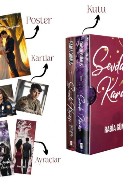 Sevda Karası Kutulu Set