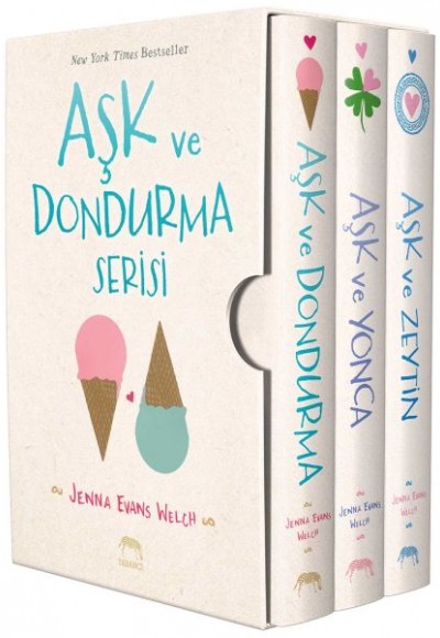 Aşk ve Dondurma Serisi Kutulu Set (3 Kitap Takım)