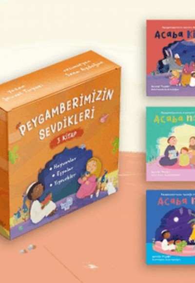 Peygamberimizin Sevdikleri Seti (3 Kitap)