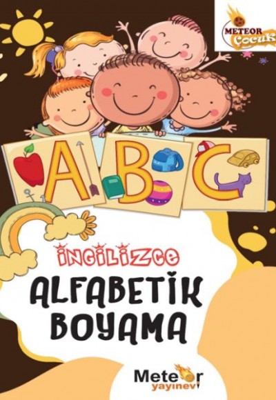 İngilizce Alfabetik Boyama Kitabı