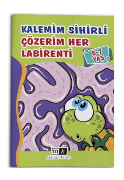 Kalemim Sihirli Çözerim Her Labirenti 5-7 Yaş