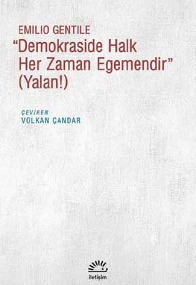 Demokraside Halk Her Zaman Egemendir