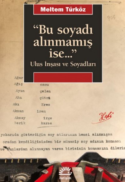 Bu Soyadı Alınmamış İse...