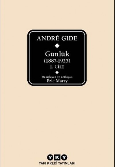 André Gide Günlük (1887-1925) 1.Cilt