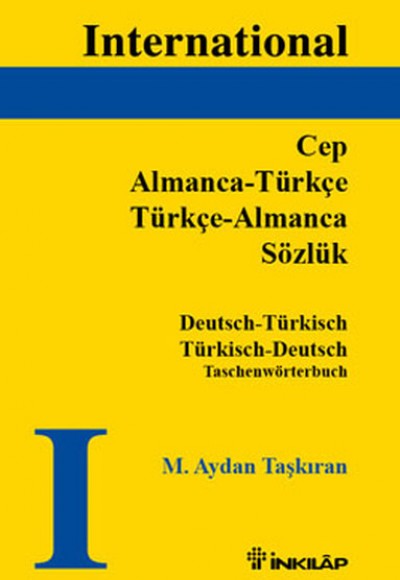 International Almanca-Türkçe - Türkçe-Almanca Cep Sözlük