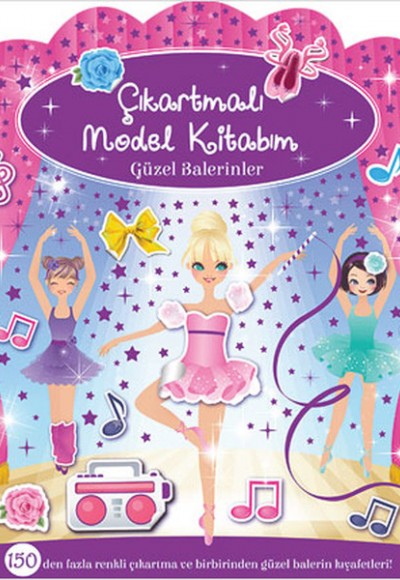 Çıkartmalı Model Kitabım - Güzel Balerinler