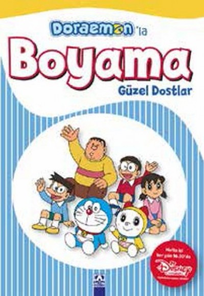 Doraemonla Boyama Güzel Dostlar