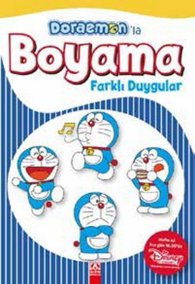 Doraemonla Boyama Farklı Duygular