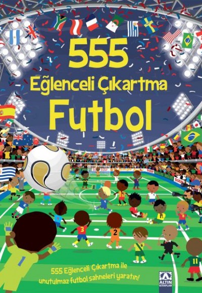 555 Eğlenceli Çıkartma Futbol