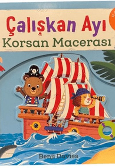 Çalışkan Ayı Korsan Macerası - Hareketli Kitap