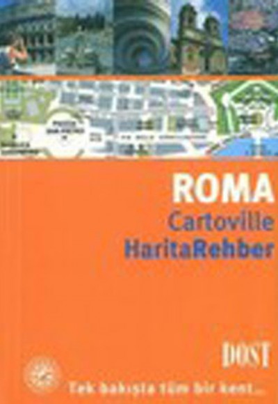 Cartoville Harita Rehber Roma (Ciltli)