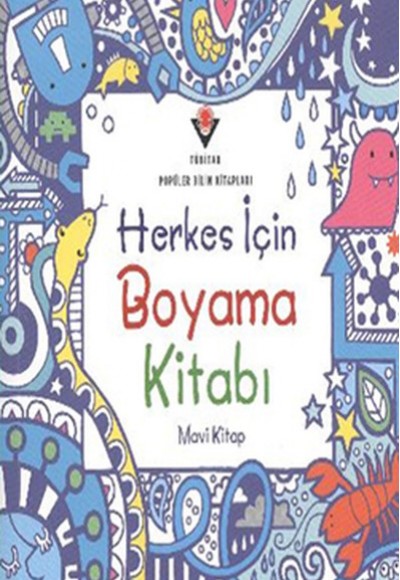 Herkes İçin Boyama Kitabı Mavi Kitap