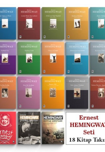 Ernest Hemingway Seti (16 Kitap Takım)