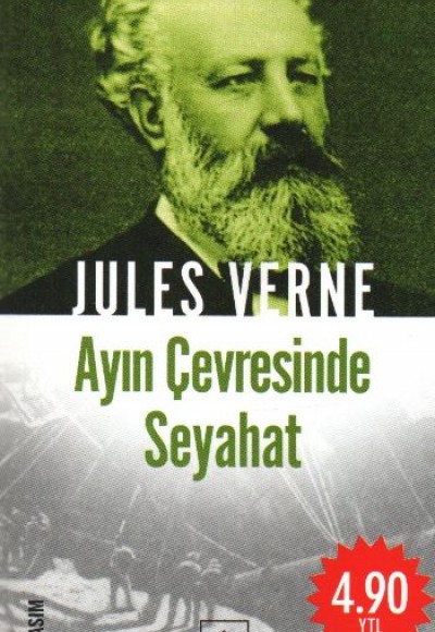 Jules Verne Kitaplığı 5 - Ayın Çevresinde Seyahat