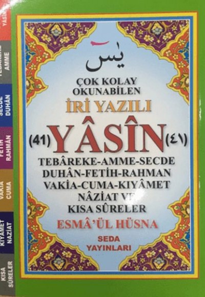 Çok Kolay Okunabilen İri Yazılı 41 Yasin (Çanto Boy, Kod: 165)