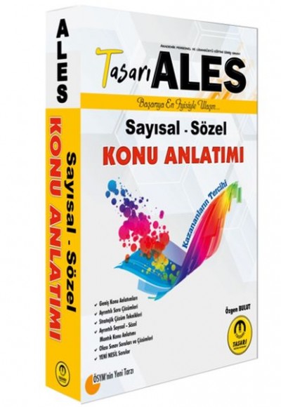 Tasarı Ales Hazırlık Kitabı (Yeni)