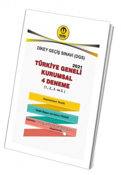 Tasarı 2021 Türkiye Geneli Kurumsal 4 Deneme  (1.2.4.5)