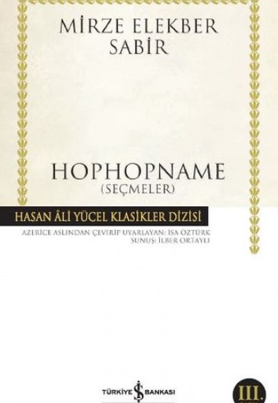 Hophopname - Hasan Ali Yücel Klasikleri